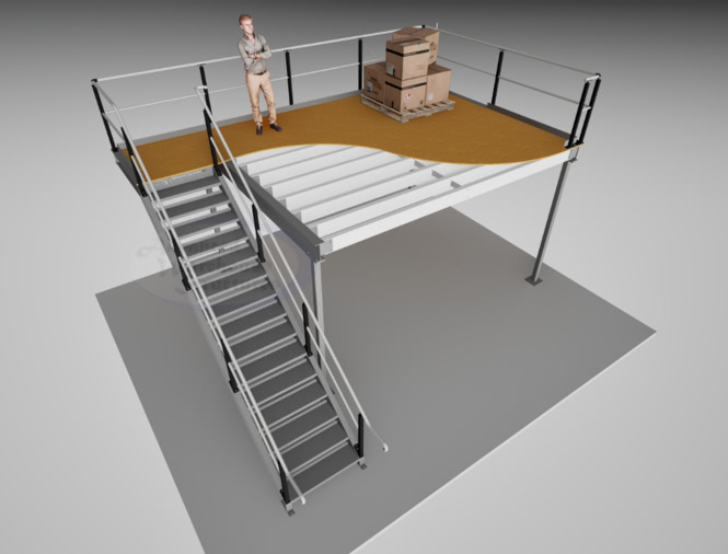 mezzanine kit 3D